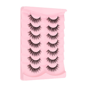 Siligli beginner-friendly lashes close-up easy to apply with any glue