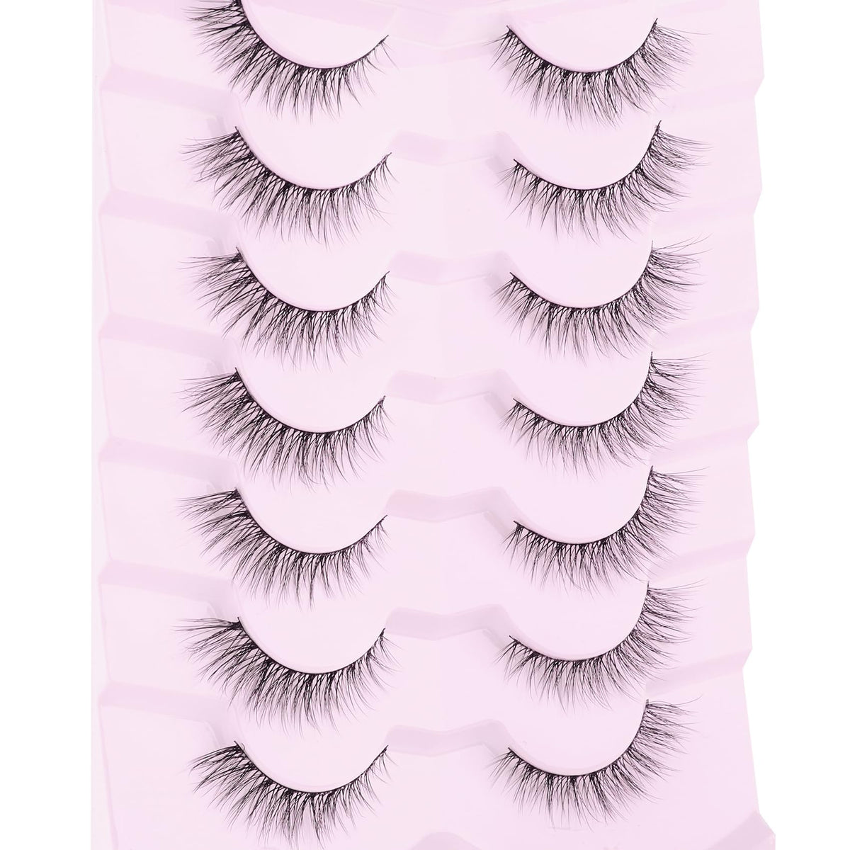 Siligli glue-compatible lashes no glue included compatible with standard lash glue.