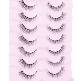 Siligli glue-compatible lashes no glue included compatible with standard lash glue.