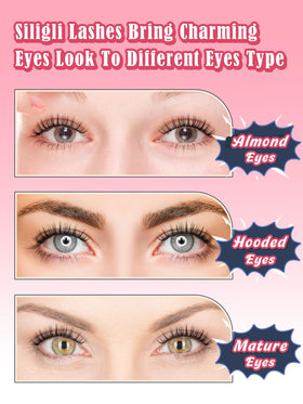 Siligli vegan reusable lashes close-up celebrate cruelty-free beauty and reuse