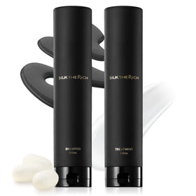 SILK THE RICH Shampoo bottle clarifying for refreshed scalp and moisture