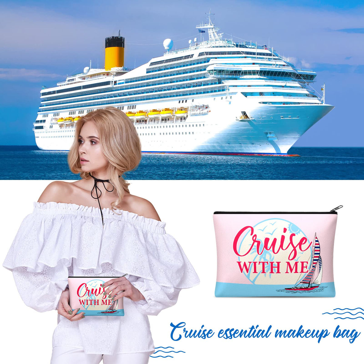 Silkfly cruise gift bags serve as compact cabin organizers on voyages