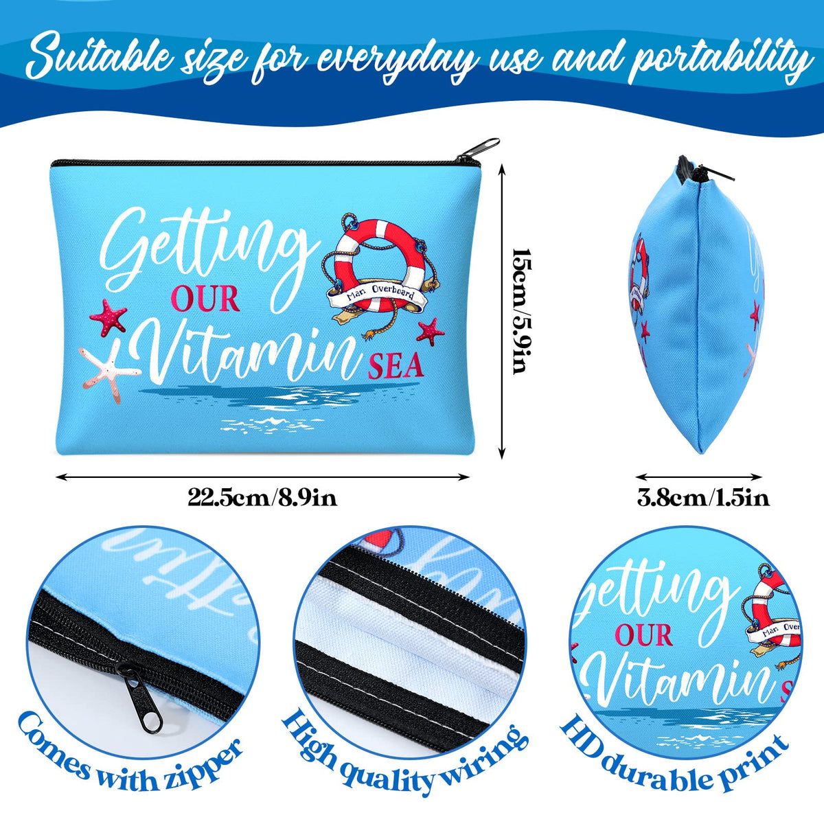 Silkfly bags are versatile multi-use pouches for cosmetics or essentials
