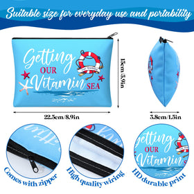 Silkfly bags are versatile multi-use pouches for cosmetics or essentials