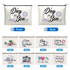 Silkfly nautical design pattern enhances themed cruise party vibes.