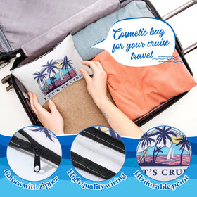Silkfly travel-friendly bags organized cosmetics, keys, and small devices.