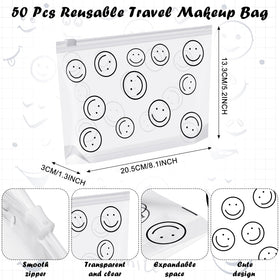 Silkfly travel toiletry pouch with zipper keeps items secure during trips