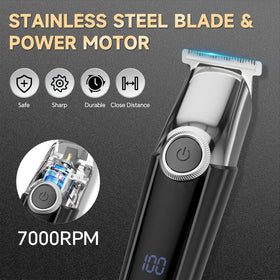 SilkGlow body hair clipper for comprehensive grooming and trimming