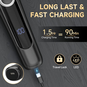 SilkGlow nose hair trimmer for precise, gentle trimming