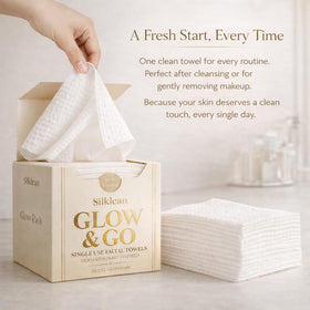 Silklean Glow & Go XL towel eco-friendly viscose fibers.