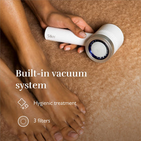 Dual speed settings tailor treatment to foot condition.