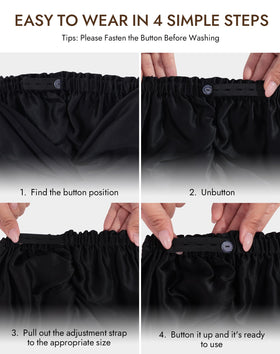 SilkSilky breathable, hypoallergenic wrap ideal for sensitive scalps.