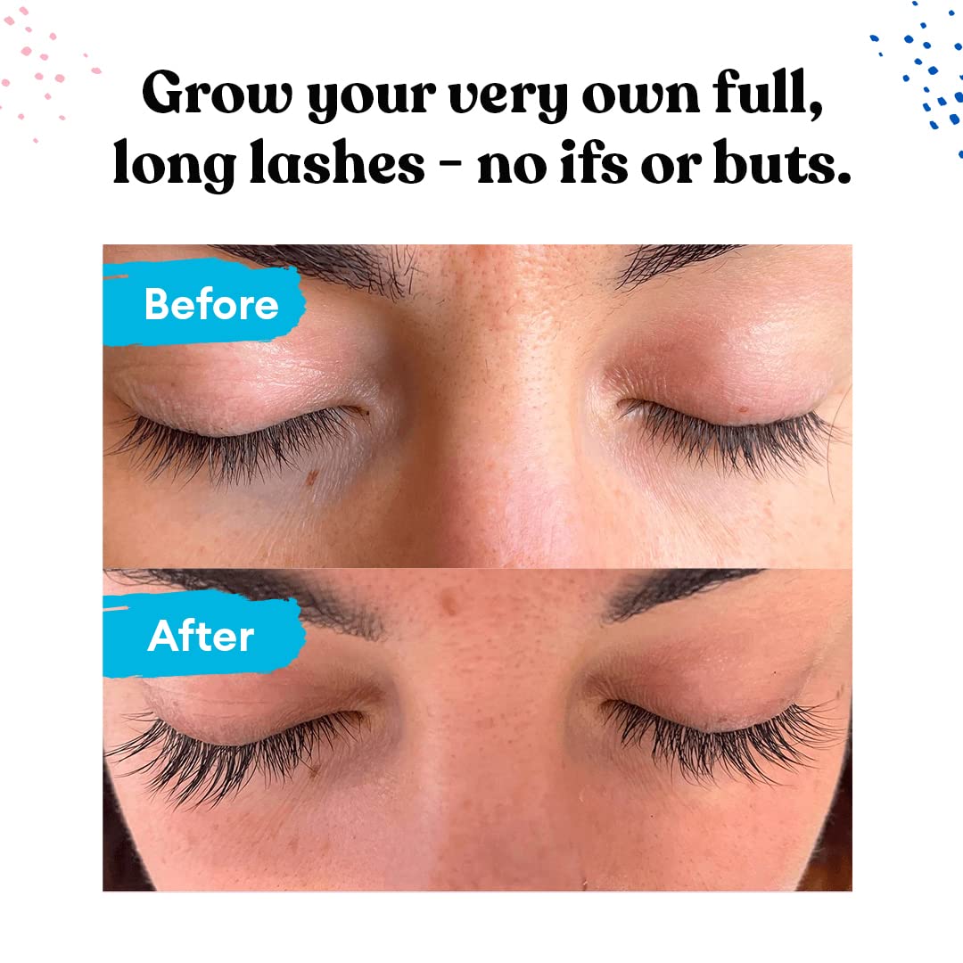 Silly George serum applicator brush ready for daily lash and brow application.