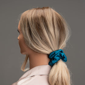 Silmer Silk Scrunchies apricot ponytail offers comfortable all day wear