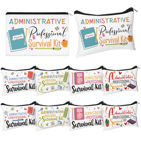 SilTriangle administrative bag set with front design; thoughtful admin gift.