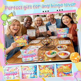 Bingo-themed bags ideal for party gifts and celebrations