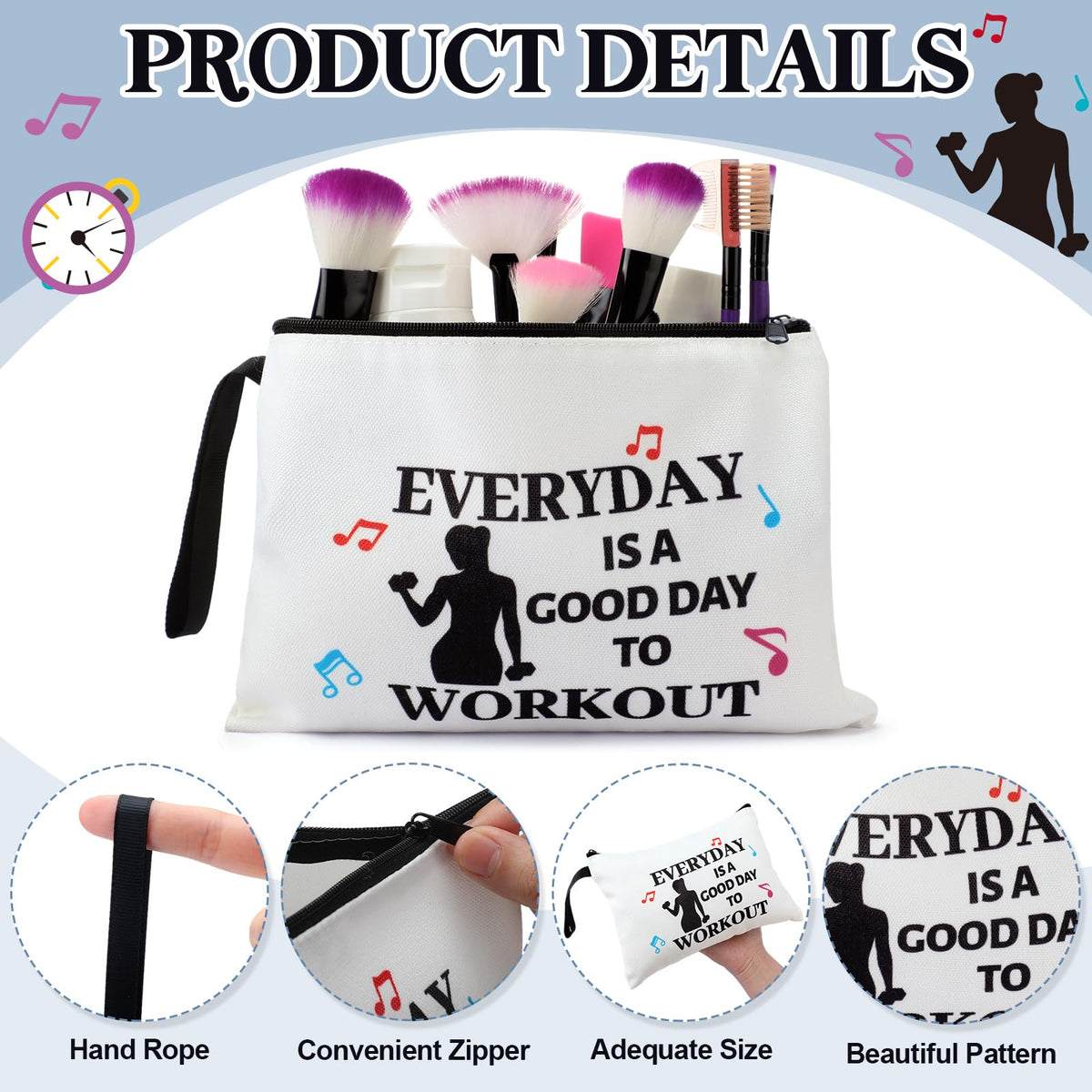 SilTriangle colorful workout bags set; durable polyester pouches for travel and gym.