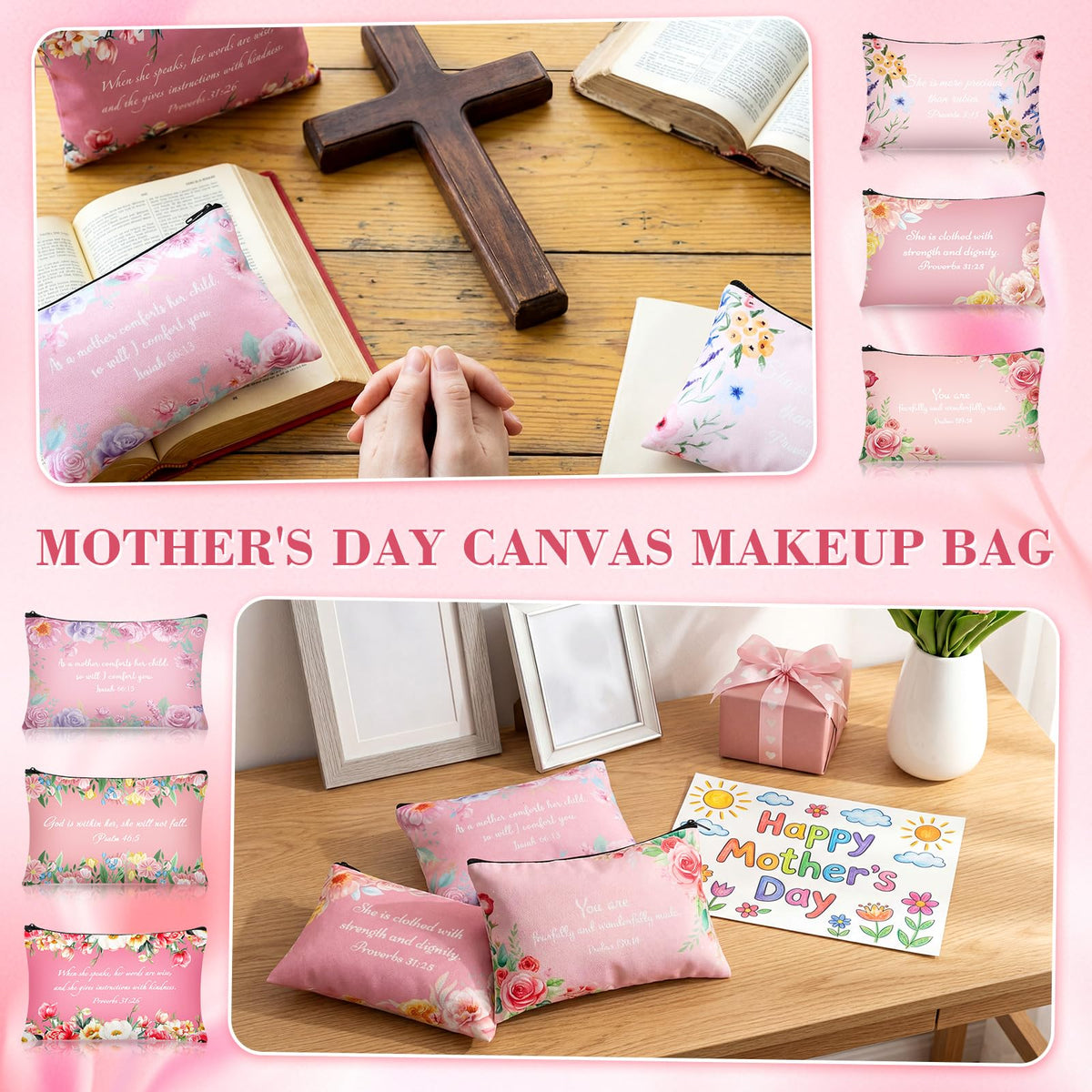 SilTriangle gift-ready pink pouch idea for Mother's Day celebrations