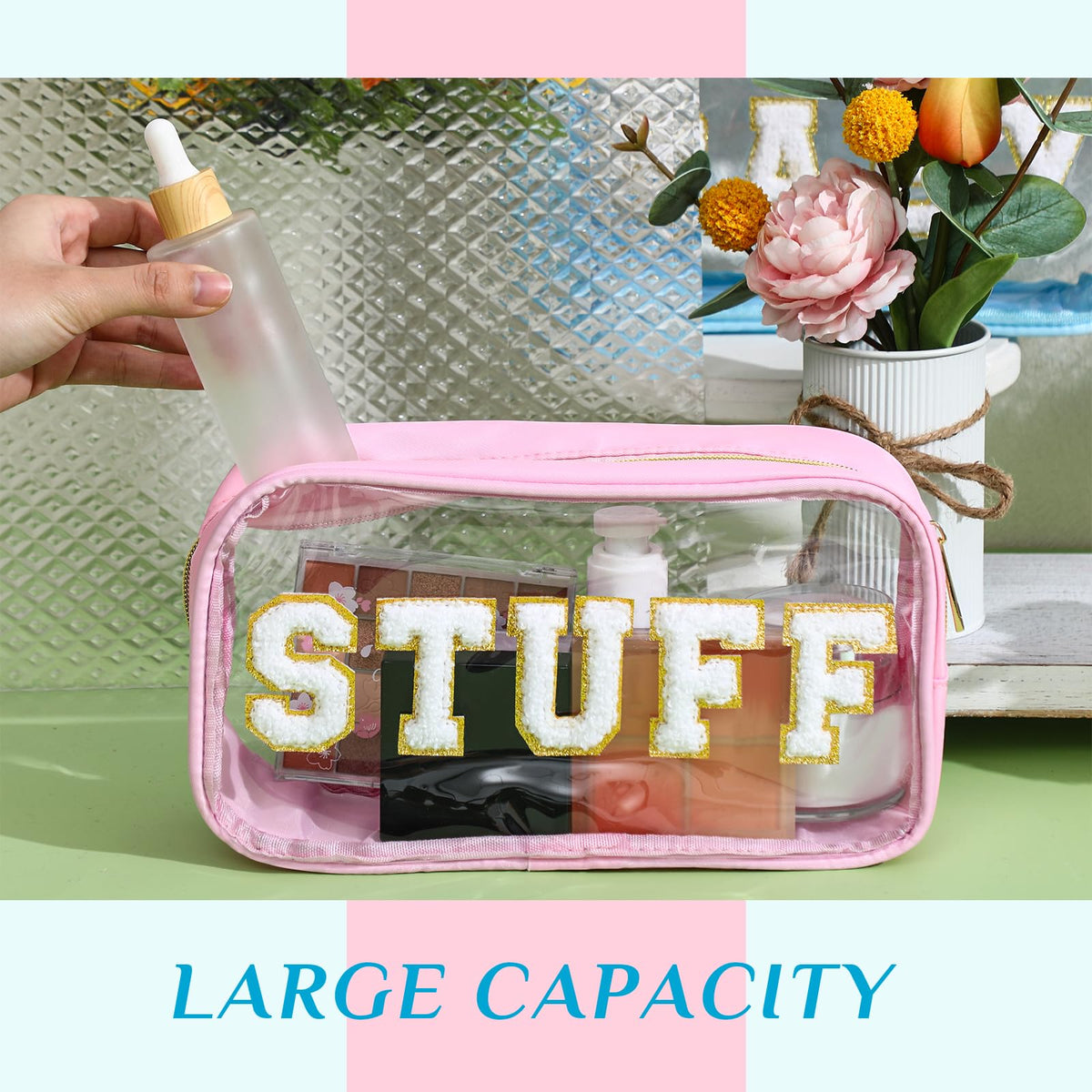 SilTriangle transparent side view highlights quick item identification.