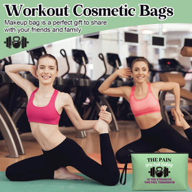SilTriangle multi-purpose toiletry bag for gym, travel, and storage.