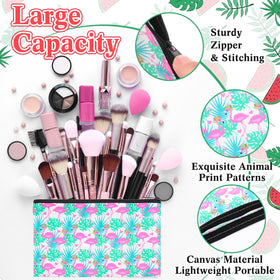 SilTriangle tropical makeup bag style 3 portable and durable