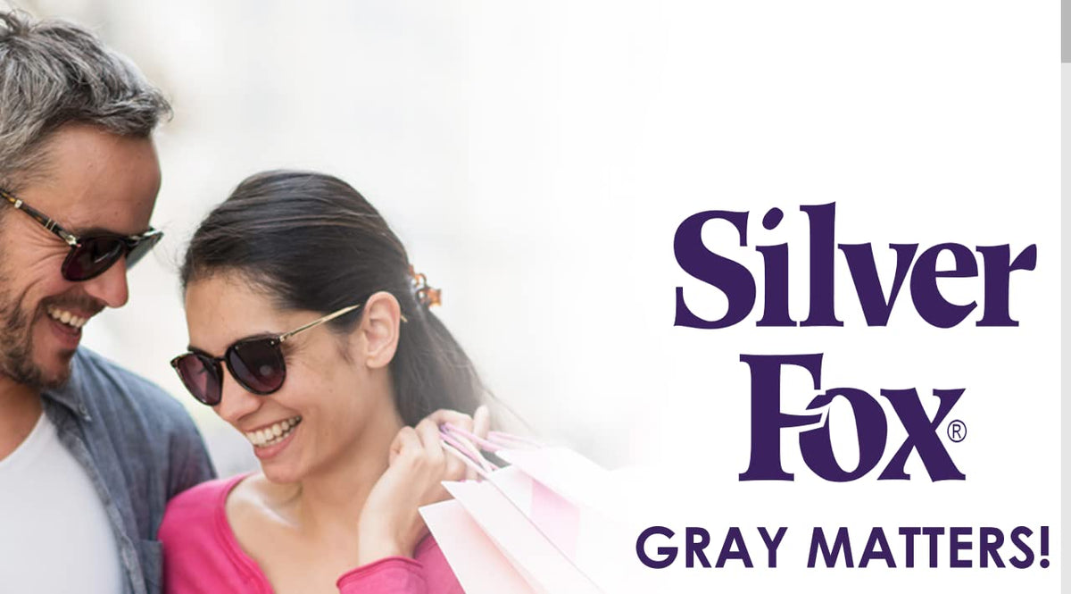 Silver Fox Style and Shine applied to fine hair for controlled hold and natural finish