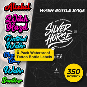 SilverHorse thick plastic covers protect bottles during busy days