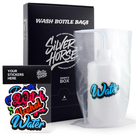 SilverHorse wash bottle bags 350pcs cover 500ml bottles for cleaner workspace