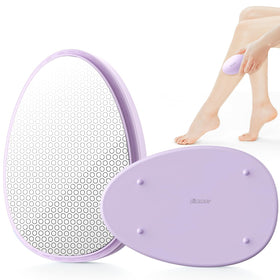 SILVLF Crystal Hair Eraser held in hand for painless exfoliation.