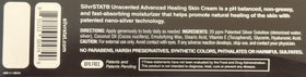 SilvrSTAT Advanced Healing Cream unscented formula suitable for sensitive skin.