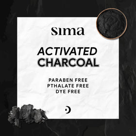 Pore-cleansing action hinted by the product in a simple shot.