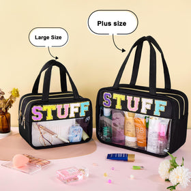 SIMBOOM wet/dry compartments with waterproof lining keep damp items separate