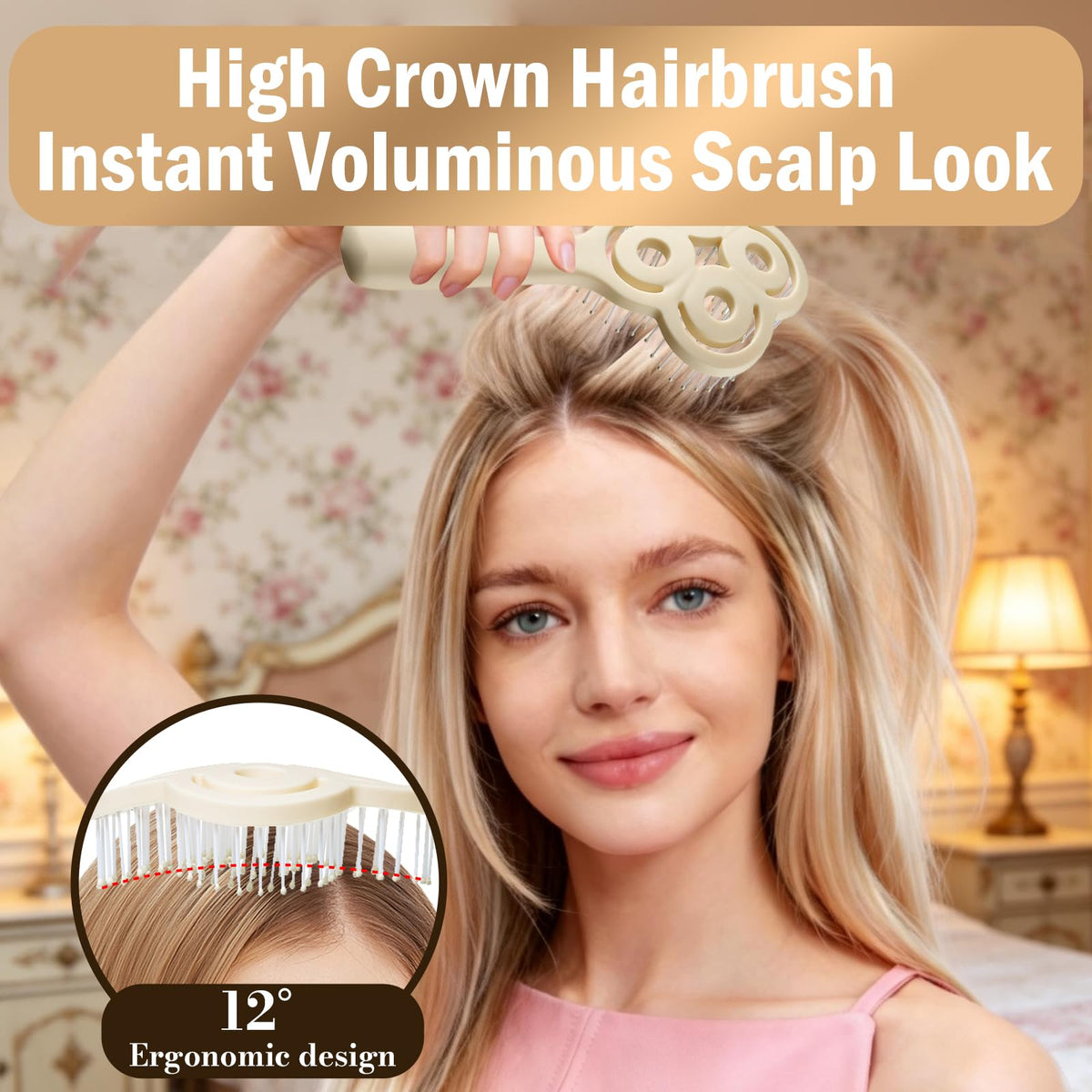 SIMETRA flexiCore bristles promote circulation and healthier roots.