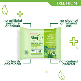Refillable packaging concept for Simple Kind to Skin cleansing wipes