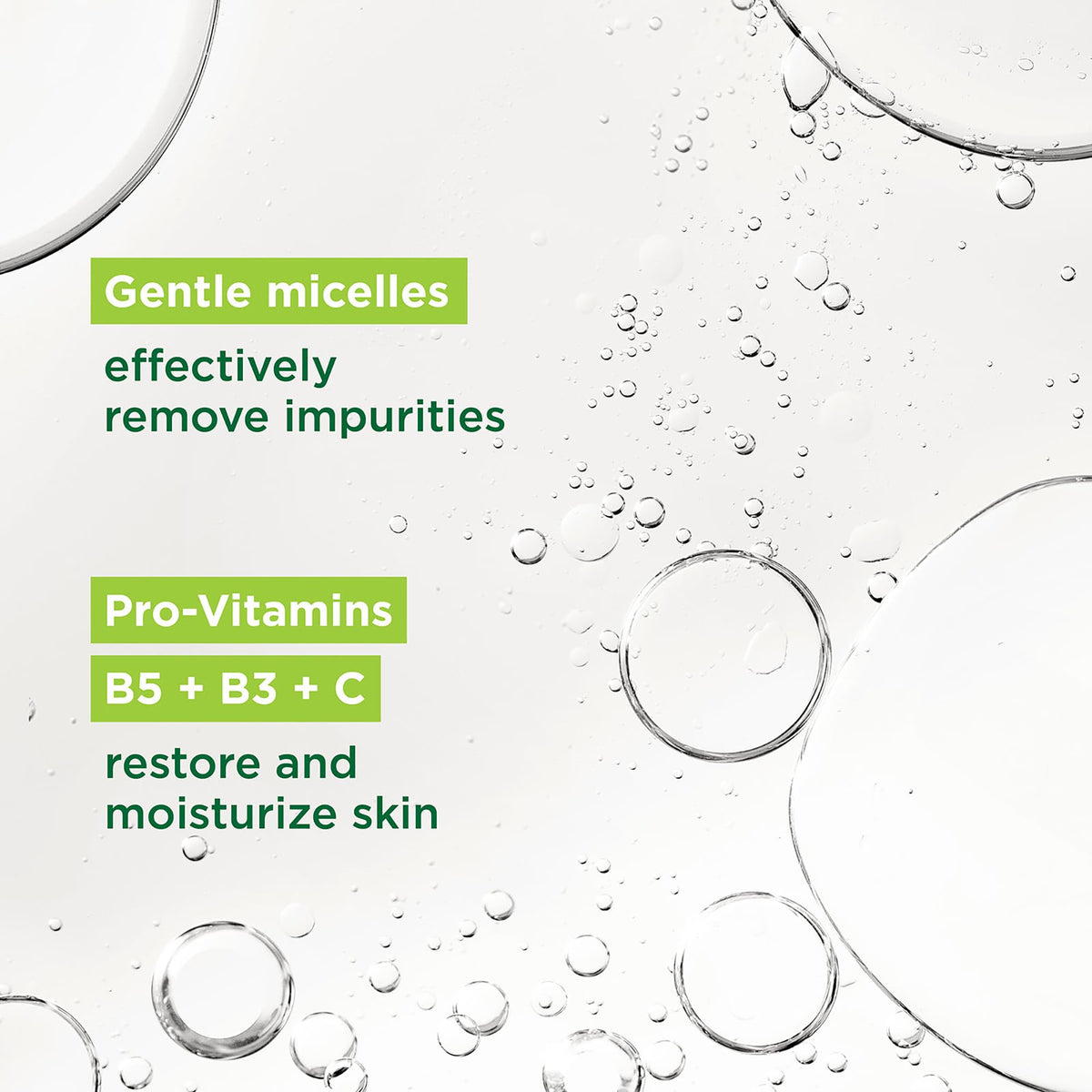 Simple Micellar Water provides gentle hydration for refreshed skin.