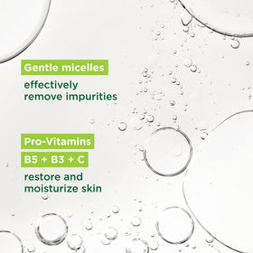 Simple Micellar Water provides gentle hydration for refreshed skin.