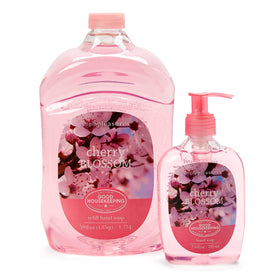 Simple Pleasures Cherry Blossom bottle with inviting floral scent for daily handwashing.