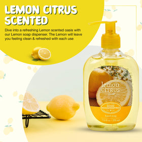 Simple Pleasures Cherry Blossom hand soap bottle with uplifting floral aroma for daily hand cleansing.