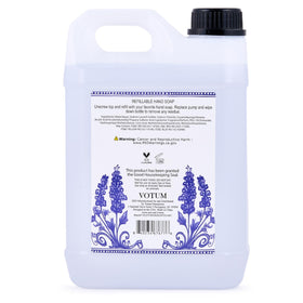 SIMPLE PLEASURES Lavender Fields refill packaging signals long lasting home supply