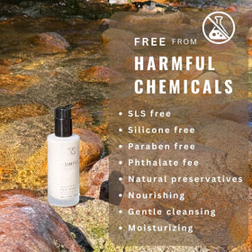 Simple Sophistication Packaging with label—eco-conscious choice for clean beauty rituals.