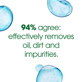 Simple Water Boost facial wash application demonstrating smooth lather.