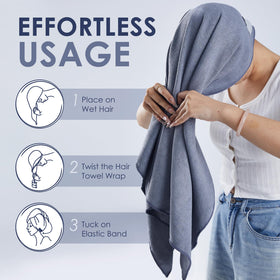SimpleField towel includes a carry bag for tidy storage and portability.