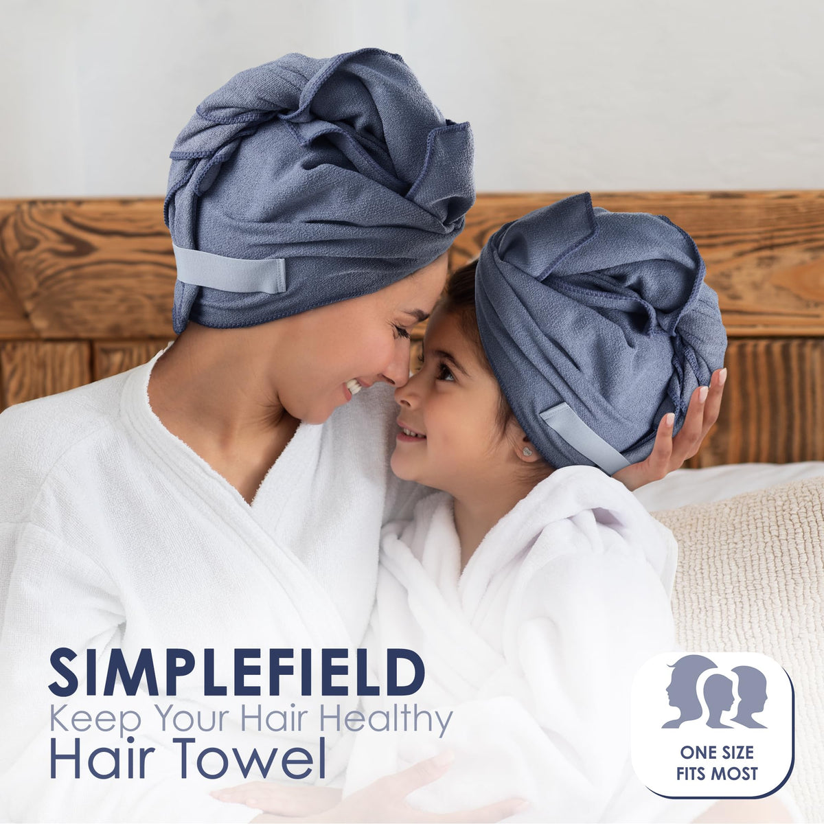 SimpleField flat rectangle design delivers full coverage around the head.