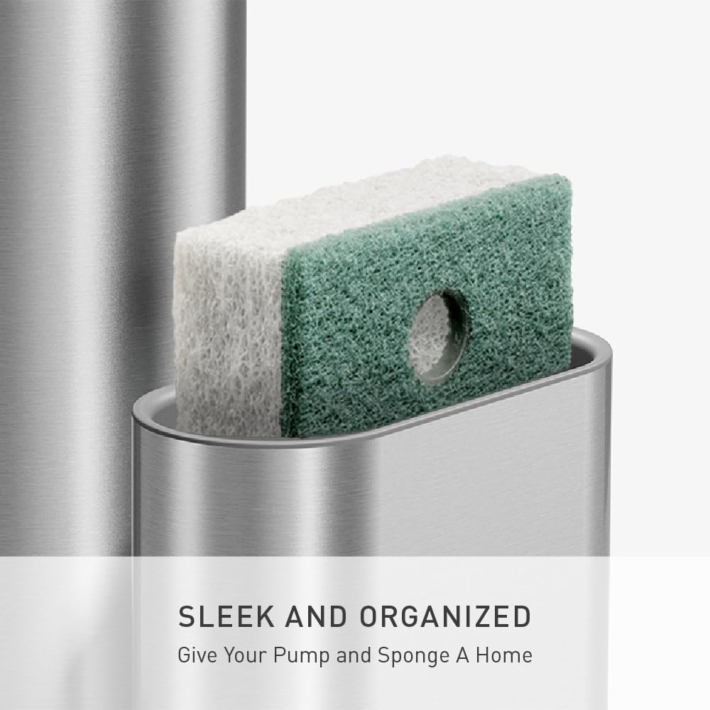 simplehuman variable dispense control allows precise soap amount