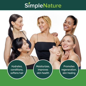 SimpleNature glycerin as a soapmaking ingredient with smooth texture for batches