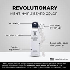 SIMPLER Hair Color offers fade-resistant results with longer-lasting color.