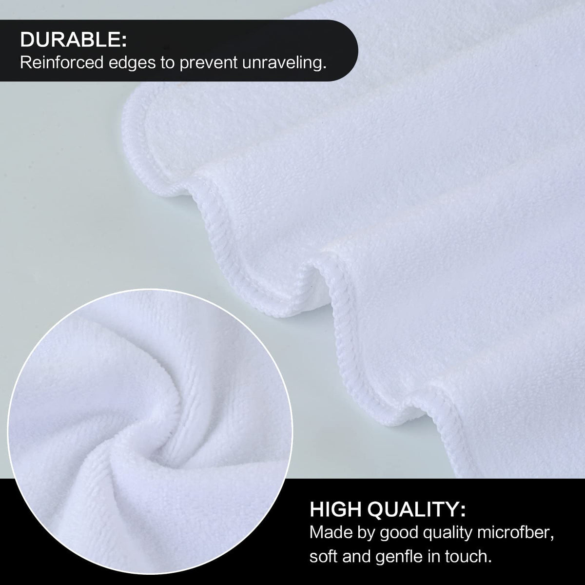 SINLAND fast drying microfiber cloth ready for quick cleansing routines