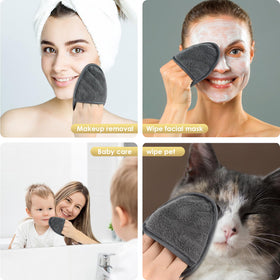 SINLAND makeup remover pad used for eye makeup removal and sensitive skin