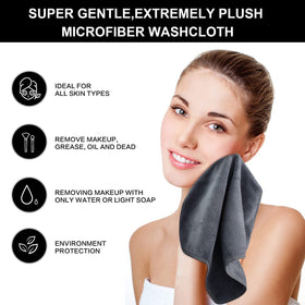 SINLAND soft makeup remover cloth ready for makeup removal with minimal products.