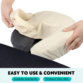 SINLAND three-panel design ensures a snug, secure fit for face rests.